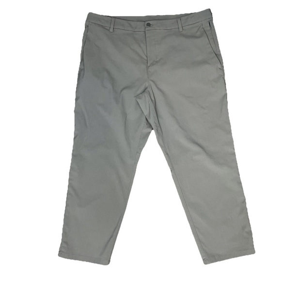 Lululemon Commission Classic-Fit Pant 28" Inseam Tech Woven Size 40 Rover Beige - Picture 2 of 5